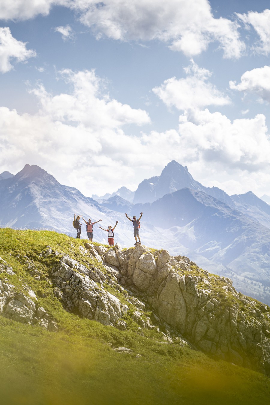 Sommer Bergsteigen Arlberg